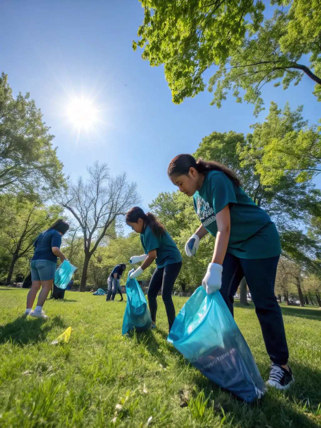 A photograph showing association members participating in a community event, such as a wildlife cleanup or a conservation project, highlighting community engagement.